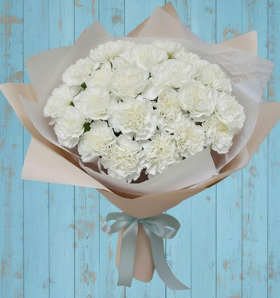 Букет цветов из: Гвоздики в Усть-Кинельском