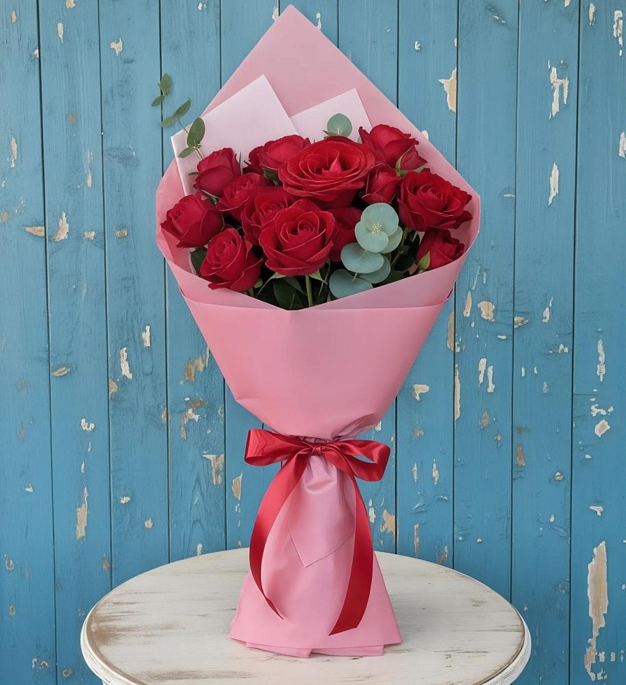 Букет цветов из: Розы в Усть-Кинельском