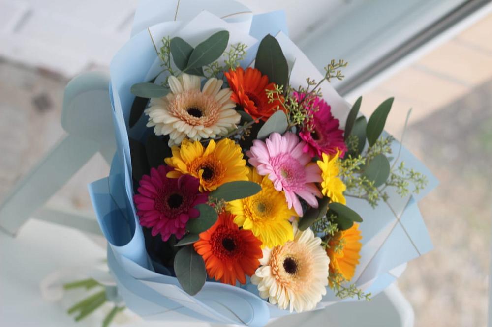 Букет цветов из: Герберы в Усть-Кинельском