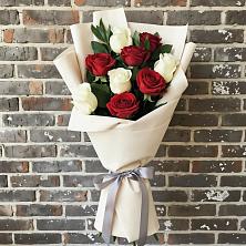 Букет цветов из:  Розы в Усть-Кинельском