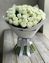 Букет 35 Белых роз в Усть-Кинельском