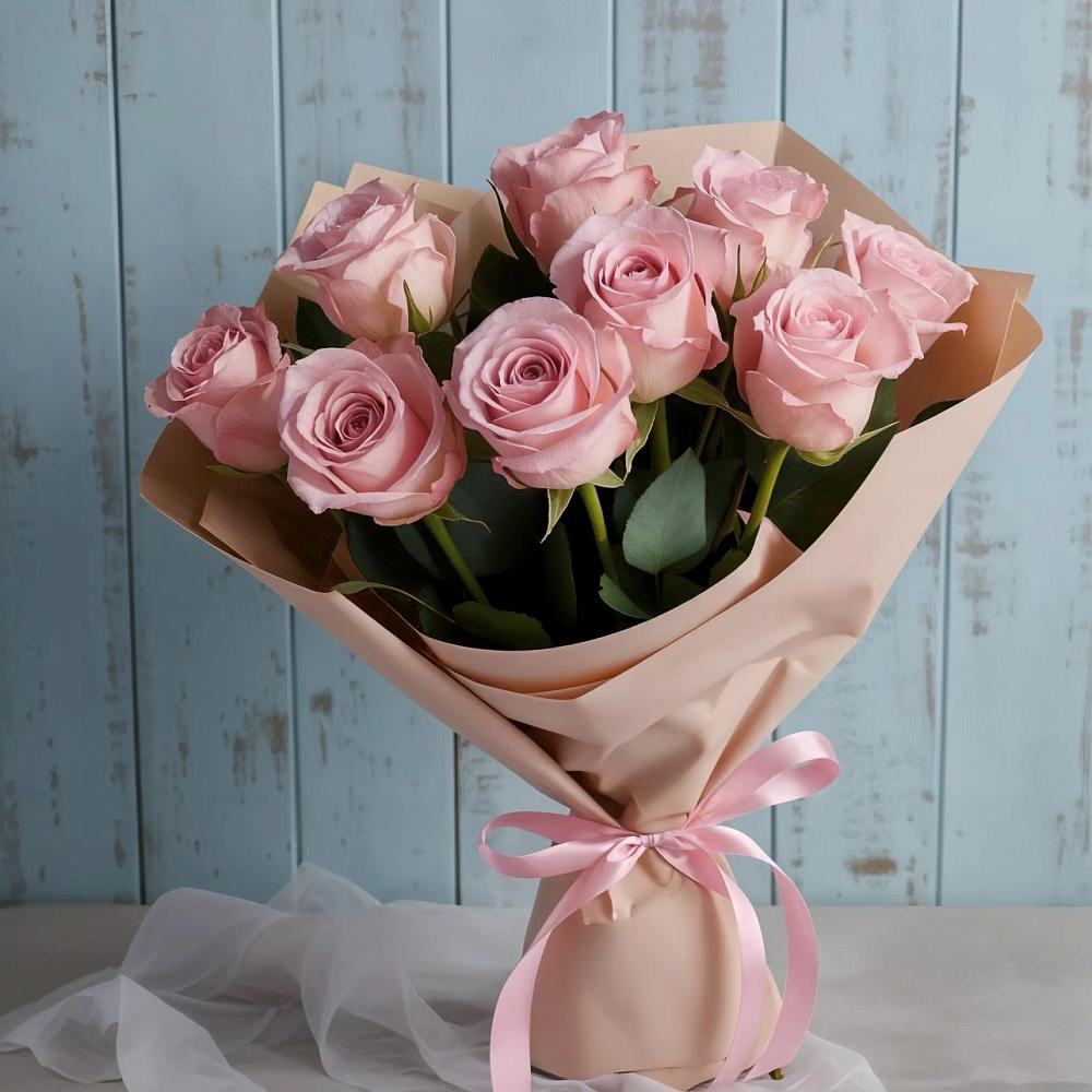 Букет цветов из: Розы в Усть-Кинельском