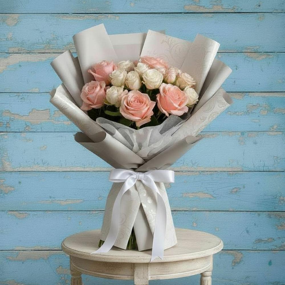 Букет цветов из: Розы в Усть-Кинельском