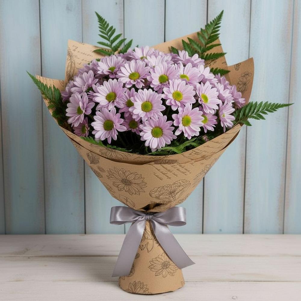 Букет цветов из: Хризантемы в Усть-Кинельском