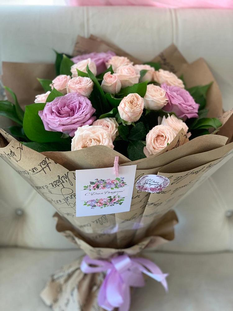 Букет цветов из: Розы в Усть-Кинельском