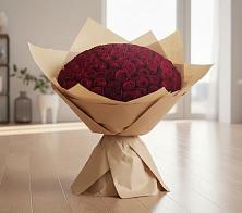 Букет 101 Красная роза в Усть-Кинельском