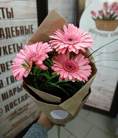 Букет цветов из: Герберы в Усть-Кинельском