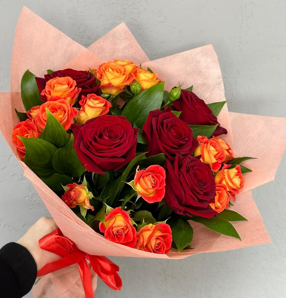 Букет Любовь и восторг в Усть-Кинельском