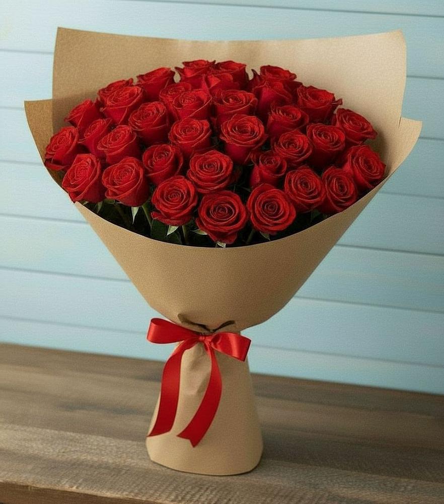 Букет Красные розы Милано в Усть-Кинельском
