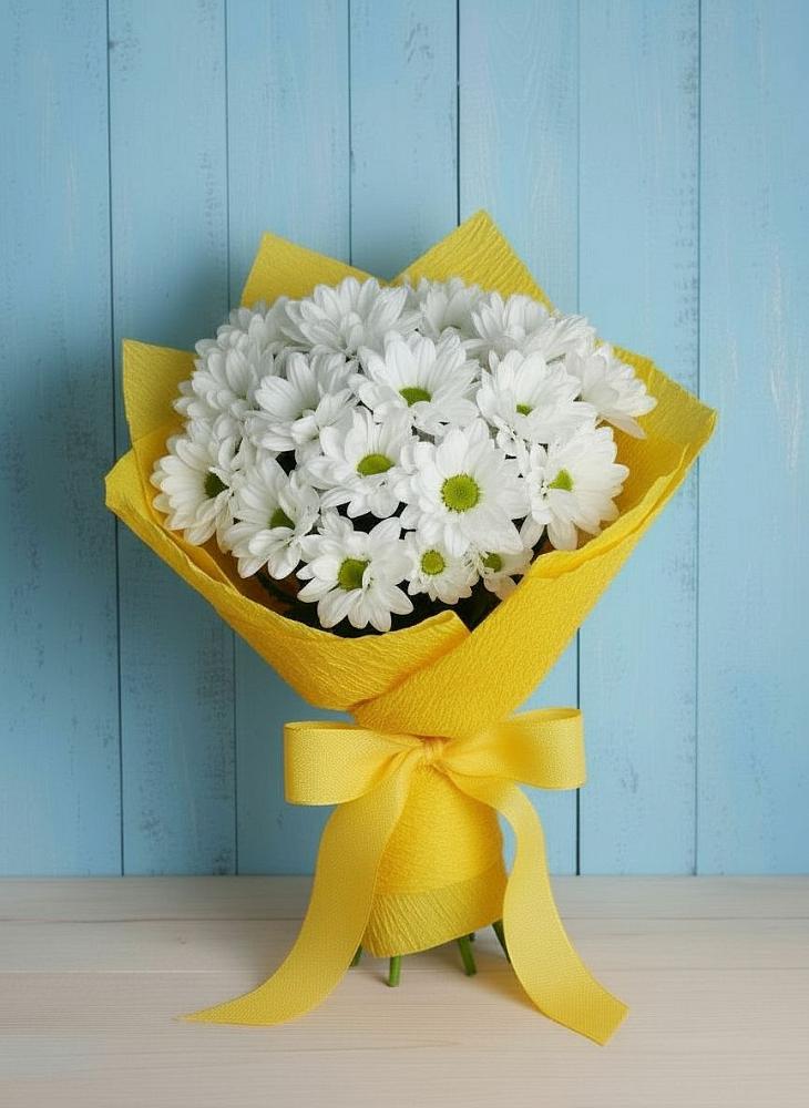 Букет цветов из: Хризантемы в Усть-Кинельском