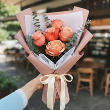 Букет цветов из:  Розы в Усть-Кинельском