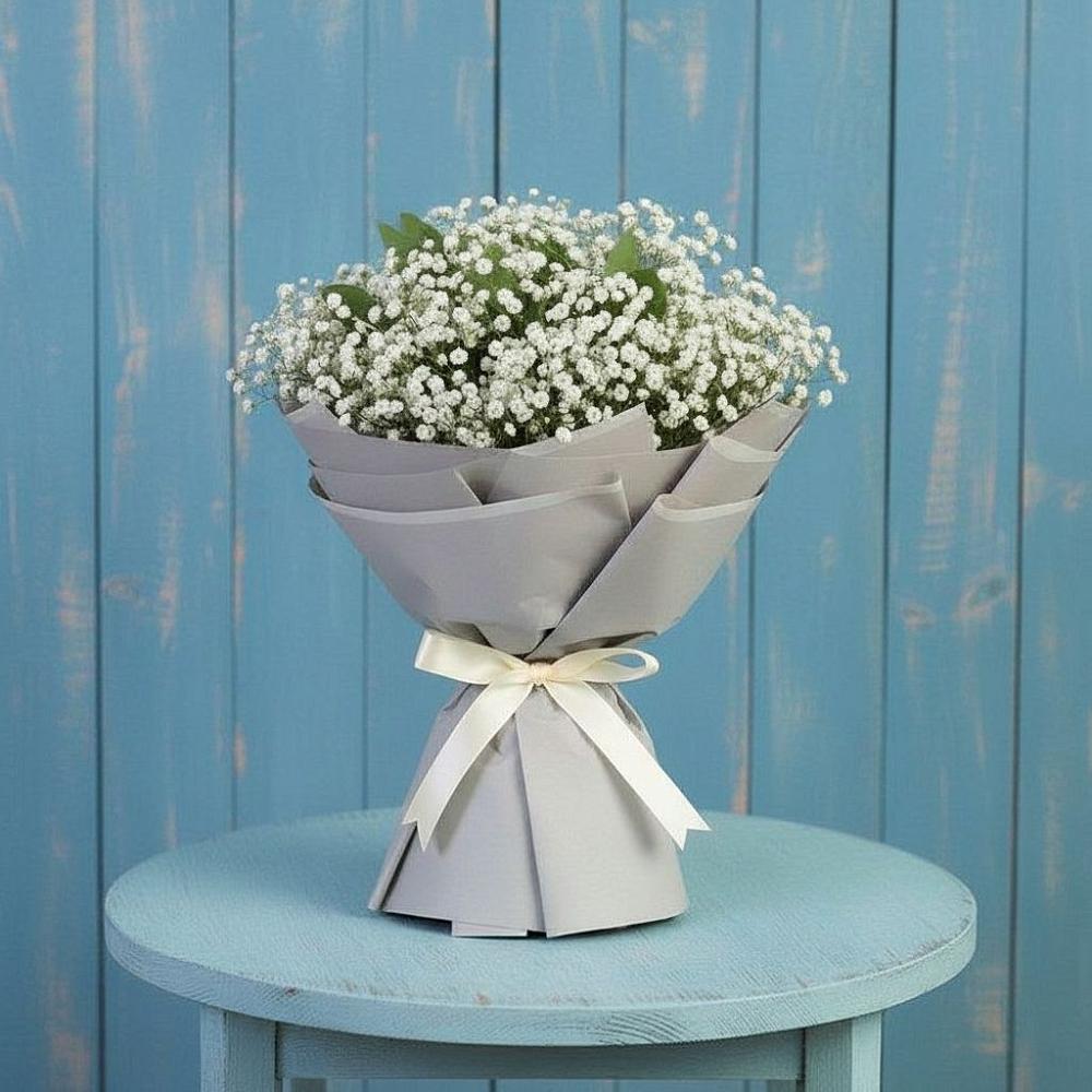 Букет цветов из: Гипсофила в Усть-Кинельском