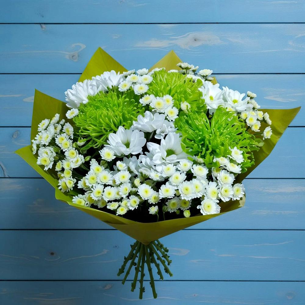 Букет цветов из: Хризантемы в Усть-Кинельском