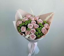 Букет цветов из:  Розы и Хризантемы в Усть-Кинельском