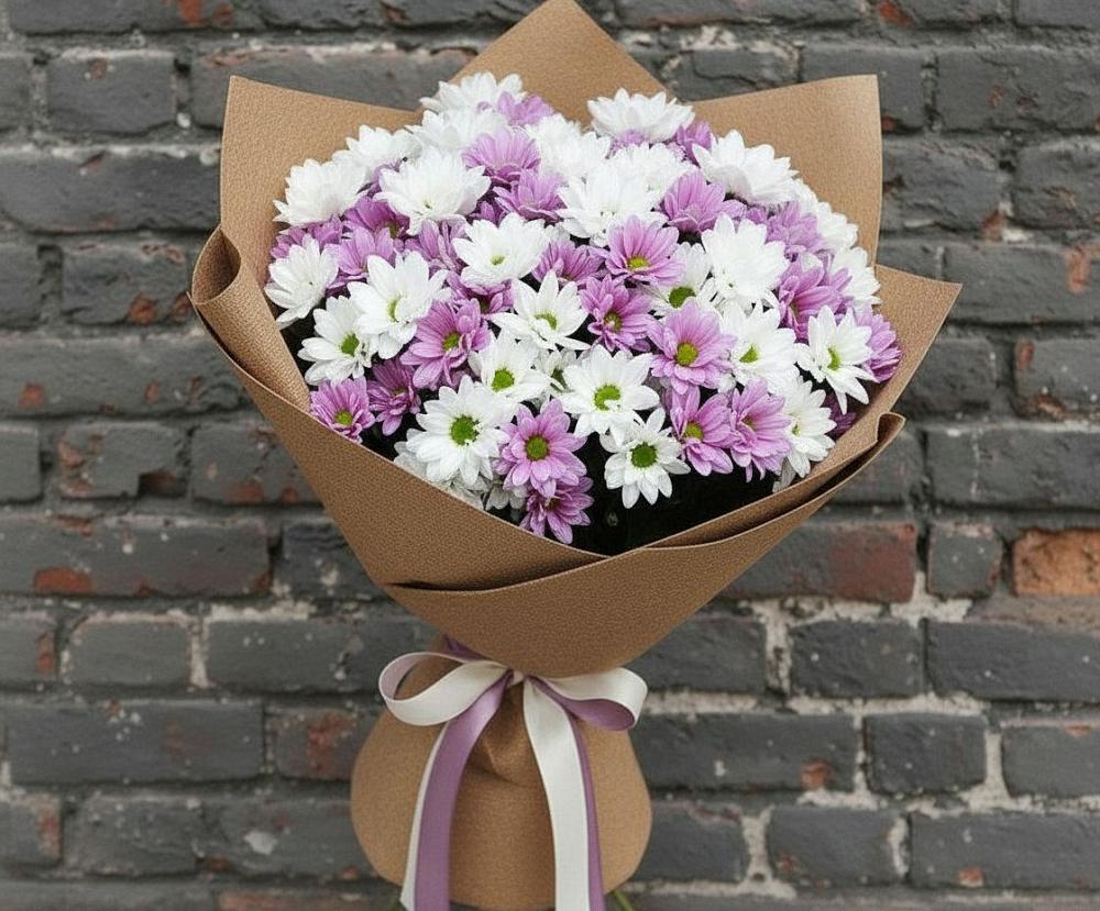 Букет цветов из: Хризантемы в Усть-Кинельском