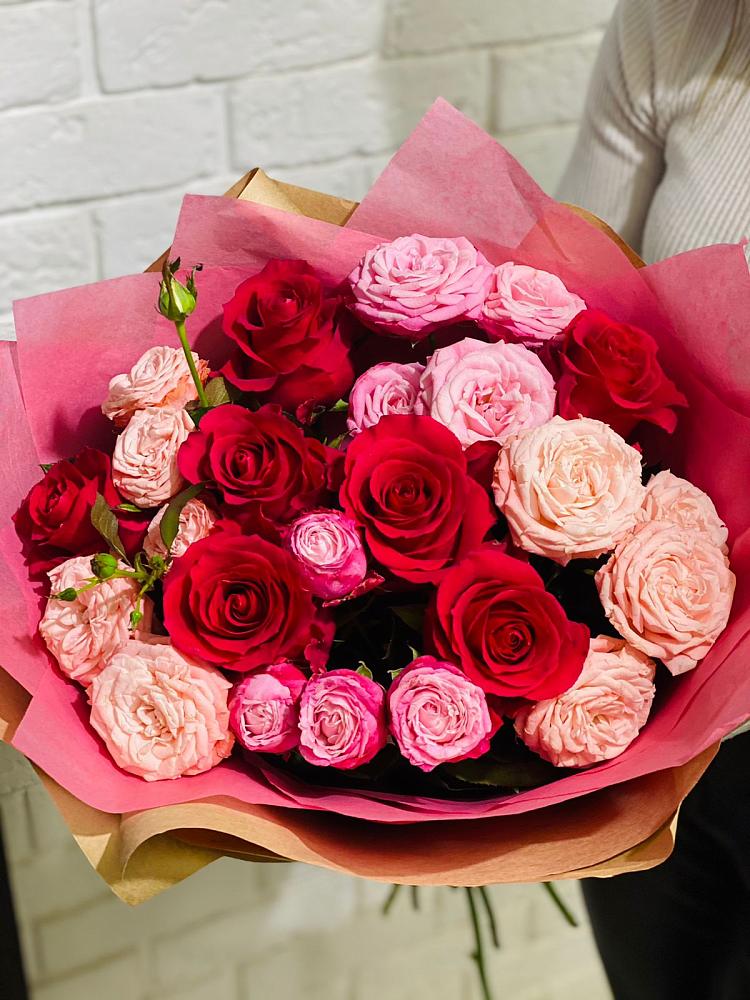 Букет цветов из: Розы в Усть-Кинельском