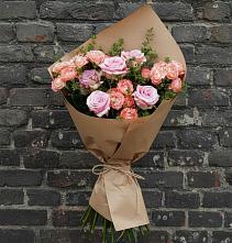 Букет цветов из:  Розы в Усть-Кинельском