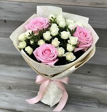 Букет цветов из:  Розы в Усть-Кинельском