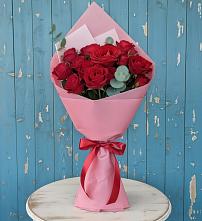 Букет цветов из:  Розы #REPLACE_PRED# Усть-Кинельском