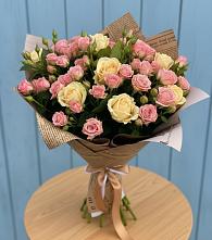 Букет цветов из:  Розы в Усть-Кинельском
