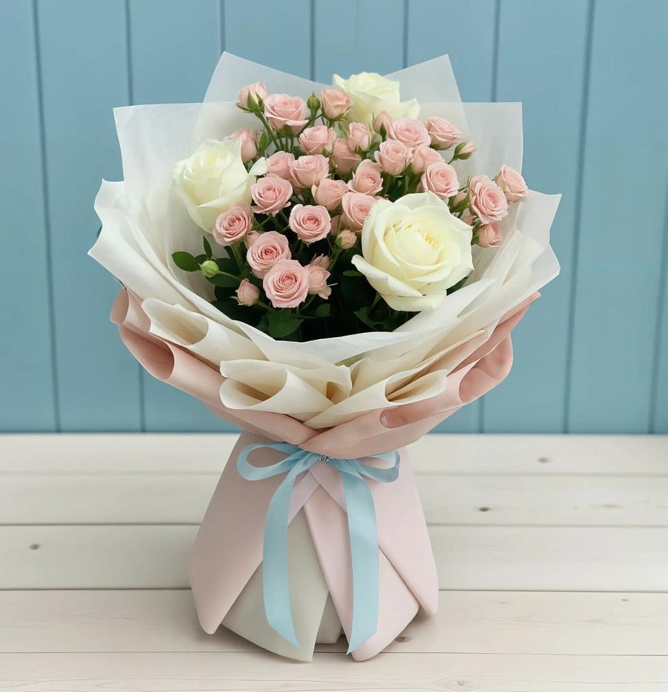 Букет цветов из: Розы в Усть-Кинельском