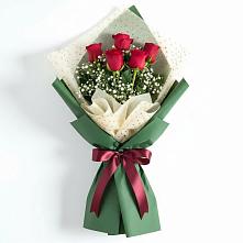 Букет цветов из:  Розы в Усть-Кинельском